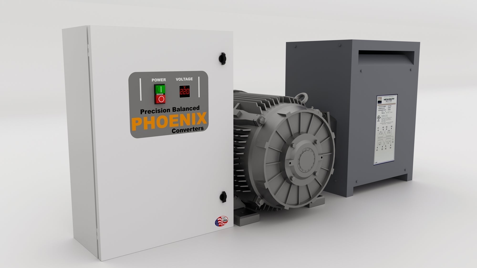 GP60PL/230-460-45 - Rotary Phase Converters
