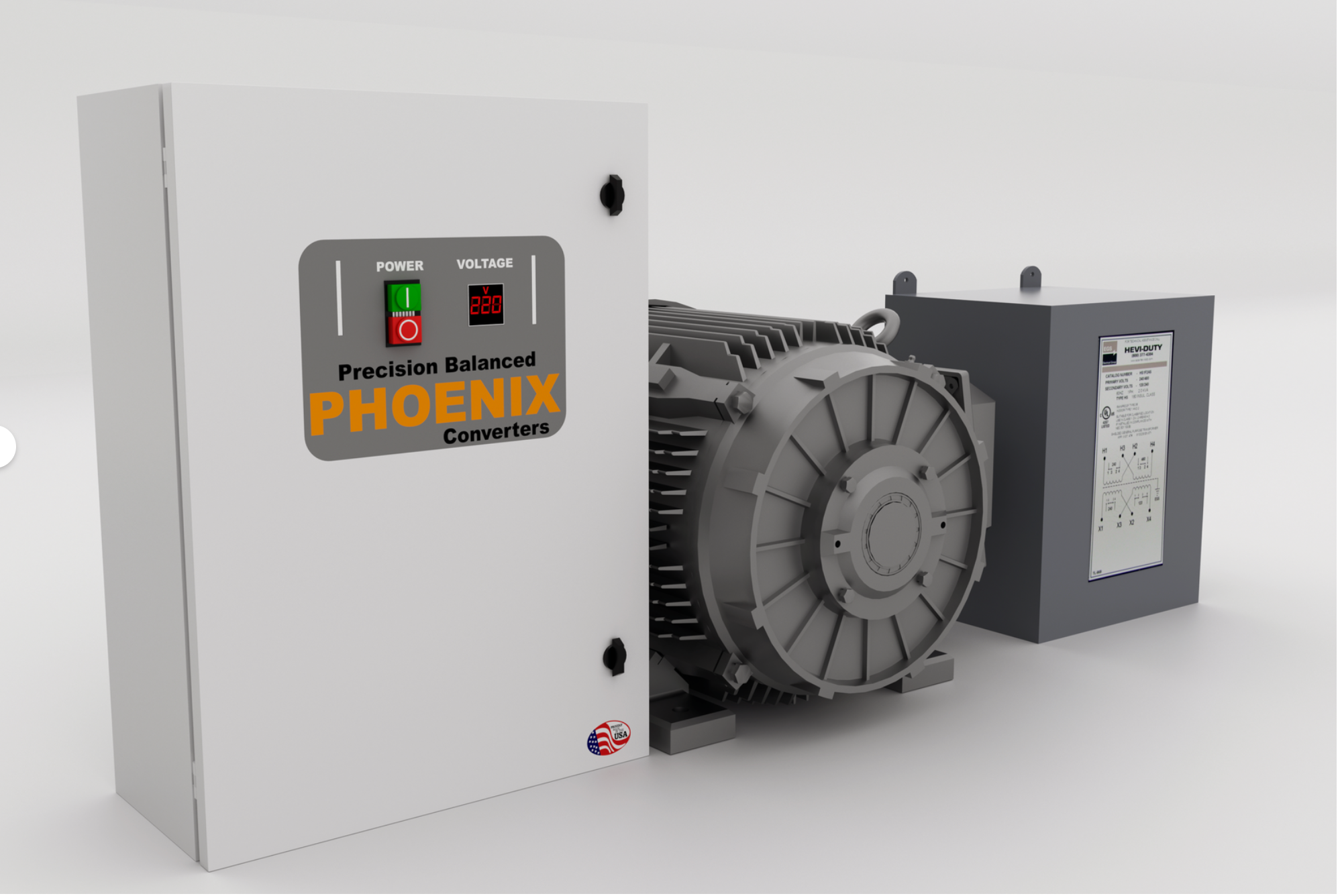 GP5PL/230-460-3 - Rotary Phase Converters