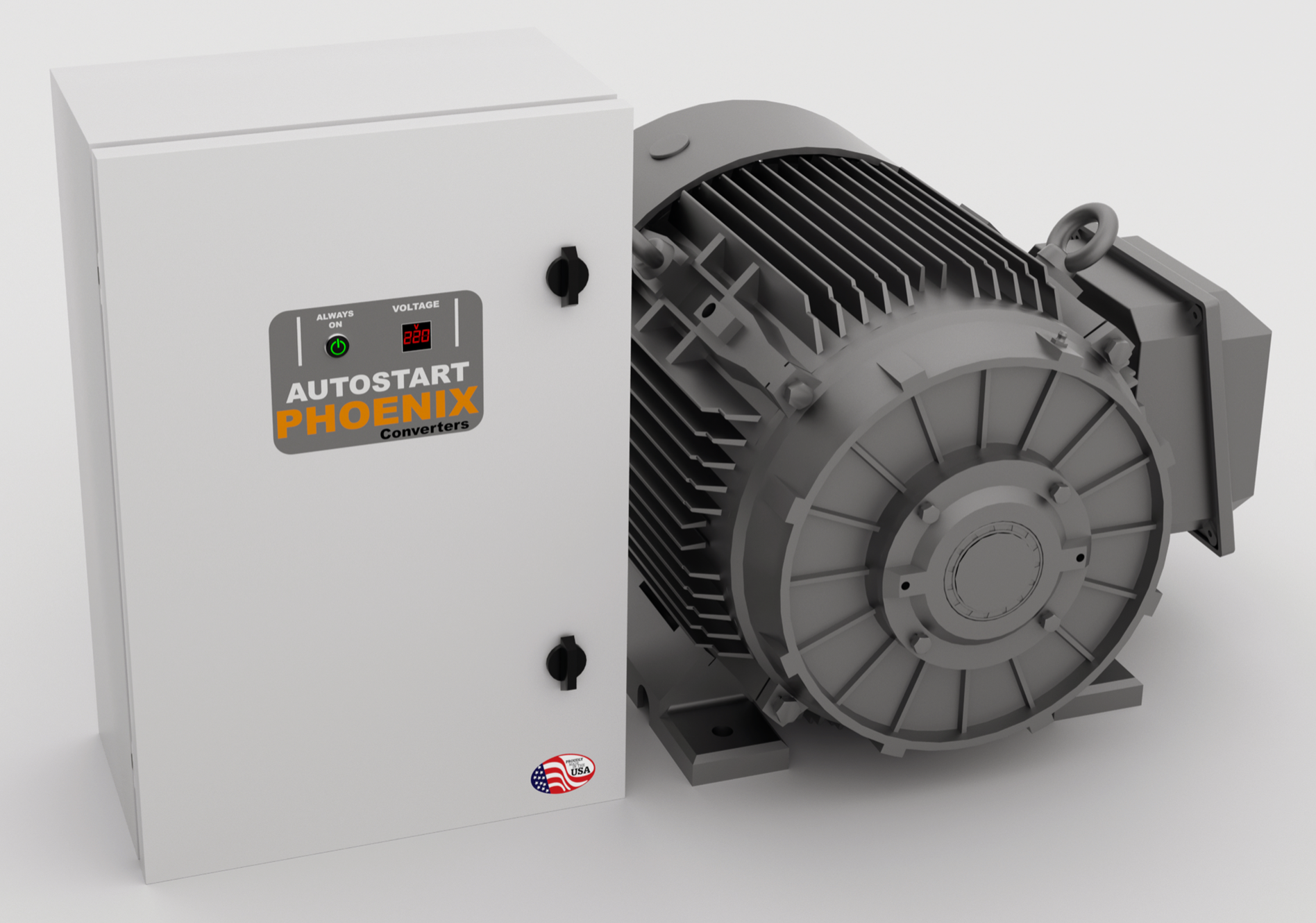 GP7AL - AutoStart Rotary Phase Converters